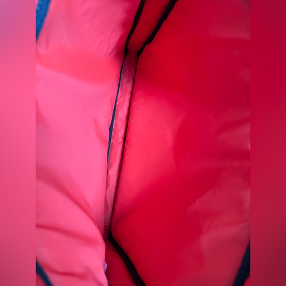 Kate Spade Quilted Bag EUC Signature Spade Quilted Chad Laptop Bag Red Orange - Picture 9 of 17